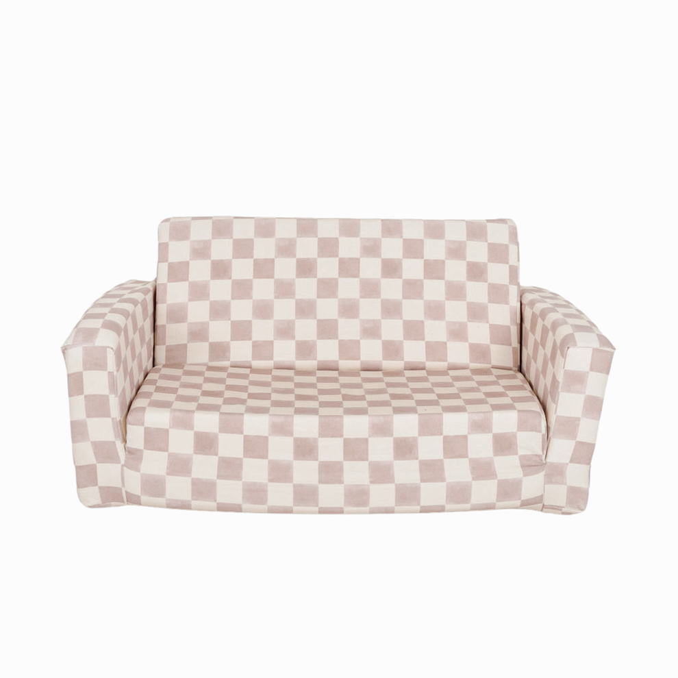 Checker Gumdrop Play Couch Cover