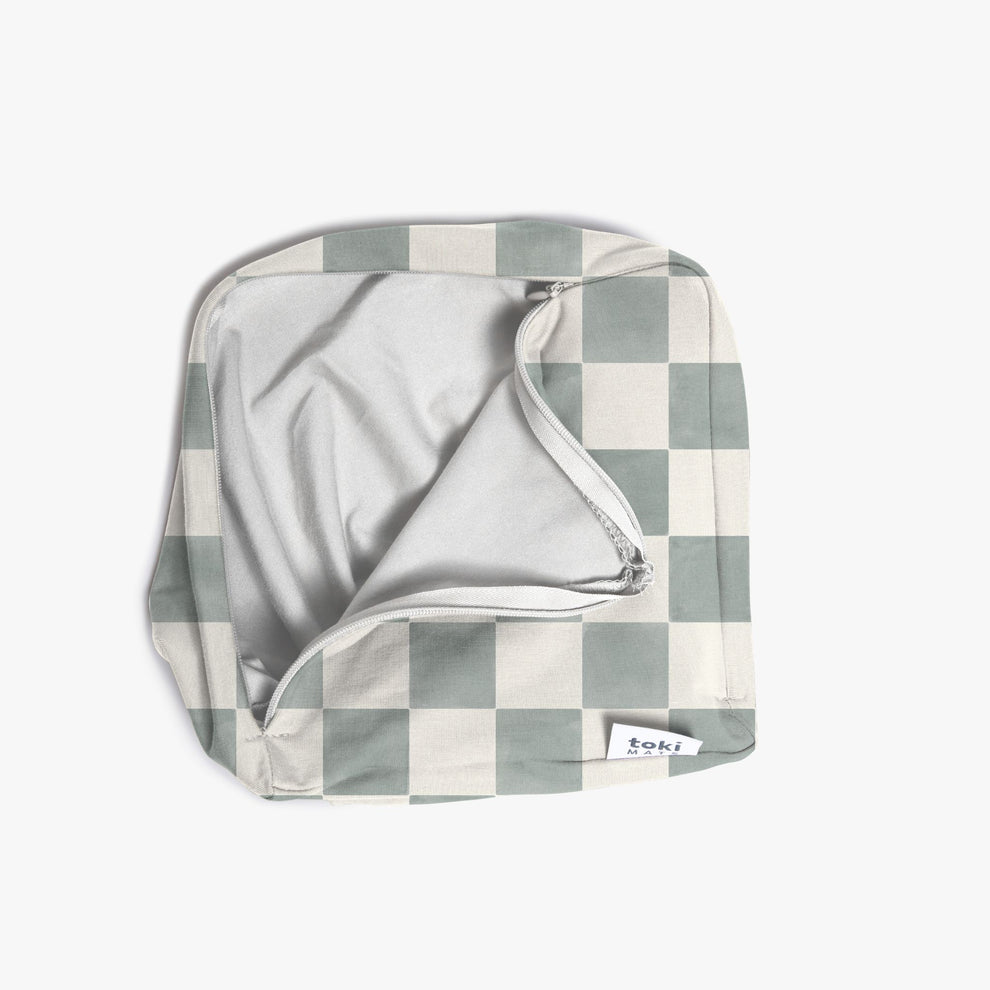 Checker Matcha Play Cube Cover