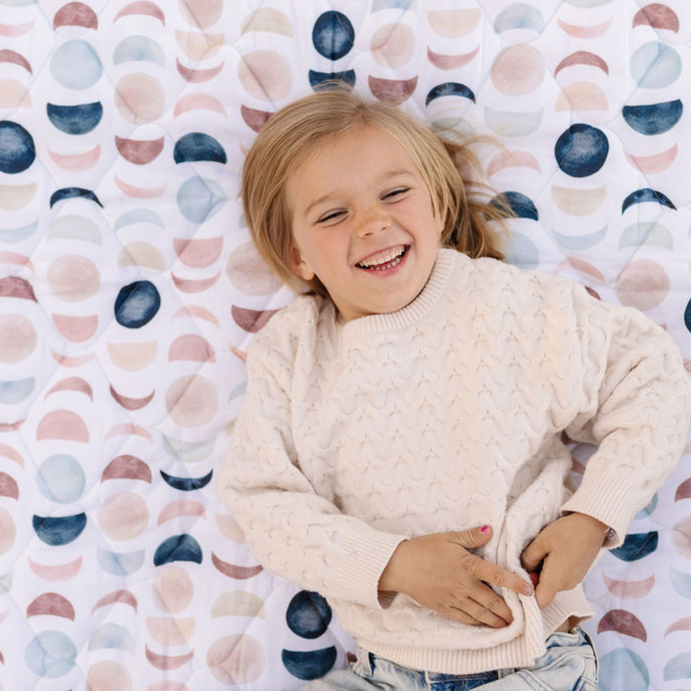 Lunar Phases Picnic Blanket