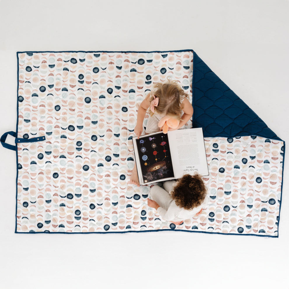 Lunar Phases Picnic Blanket