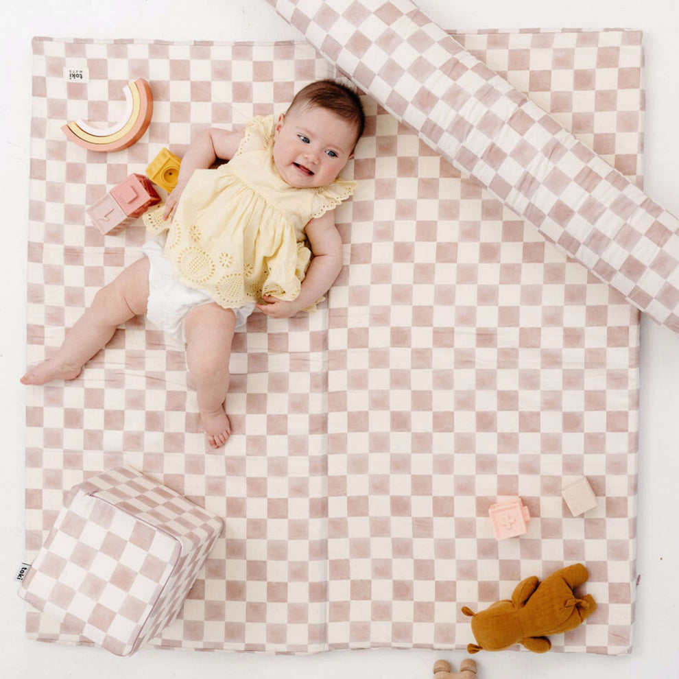 Checker Gumdrop Mat