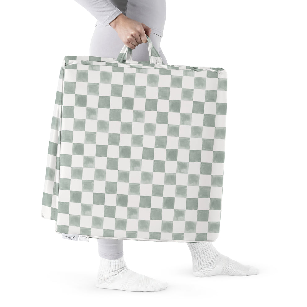 Imperfect | Checker Matcha Vegan Leather Cover