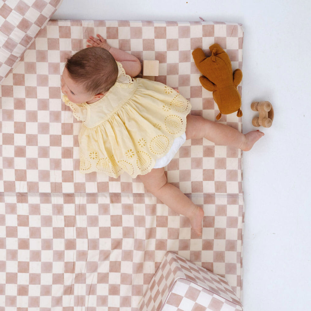 Checker Gumdrop Mat