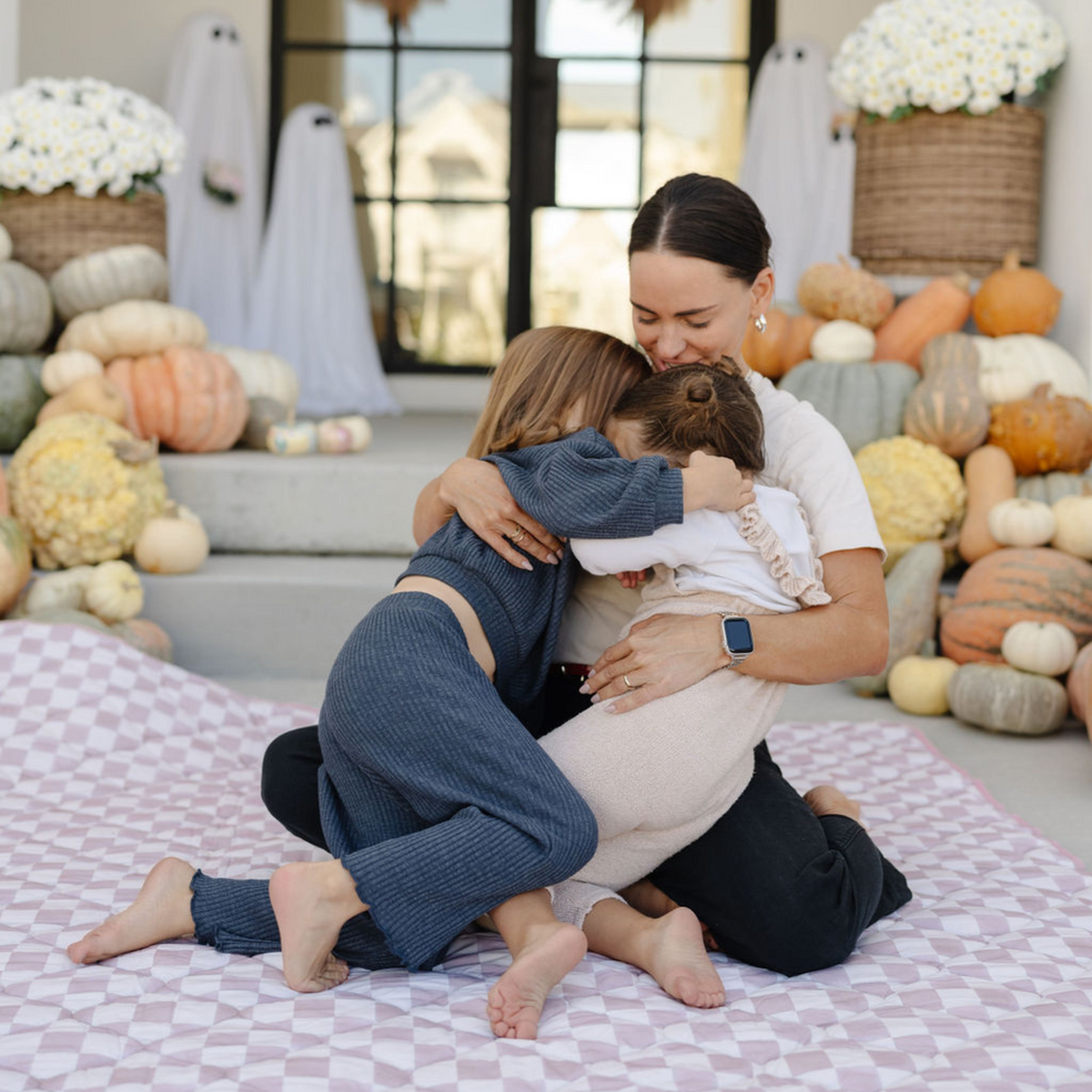 Checker Gumdrop Picnic Blanket